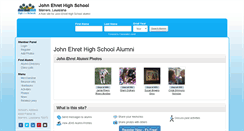 Desktop Screenshot of johnehrethighschool.org