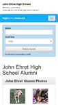 Mobile Screenshot of johnehrethighschool.org